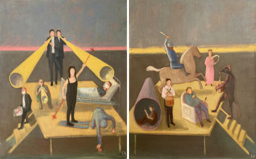 Leander Kaiser, Il Mal Governo. Diptychon, 2023
